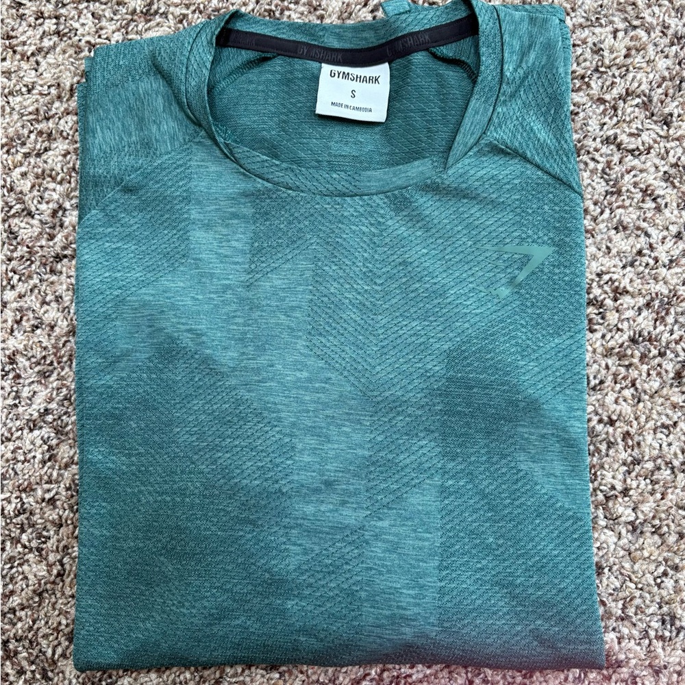 Gymshark Green Long Sleeve Tee